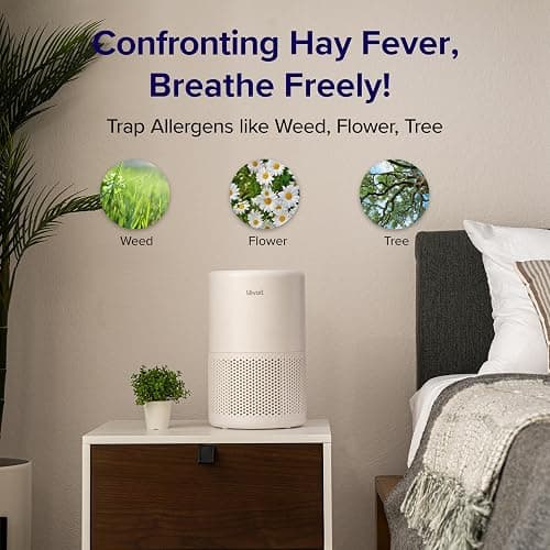 Levoit Smart HEPA Air Purifier for Allergies & Pets, 64m² Bedroom Home Coverage, Alexa & App, Ultra-Quiet Sleep Mode, Timer, Night Light, Removes 99.97% Pollen Dust Odour Smoke, Core 200S thumbnail 12