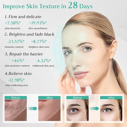 Red Light Therapy for Face, Led Contour Face Mask Light Therapy, 7+1 Color Near-infrared 850 Led Light Mask Portable and Rechargeable, Red Light Therapy At Home and Wireless Led Face Mask[BMask Pro] thumbnail 7