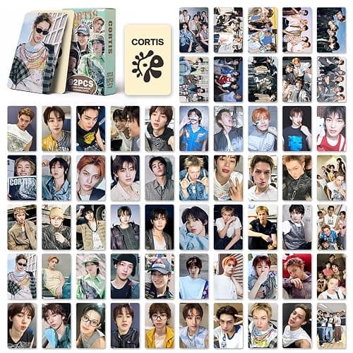 KPOPBTS CORTIS 3PACK 180PCS Photocards, GREENGREEN Album Merch Cards Lomo Card Set, Gift for COER‌ Boys and Girls thumbnail 6