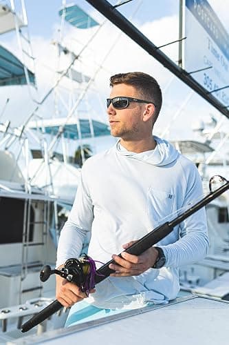 HUK Sunglasses, Polarized Lens Eyewear with Performance Frames, Fishing, Sports & Outdoors Sunglasses thumbnail 5