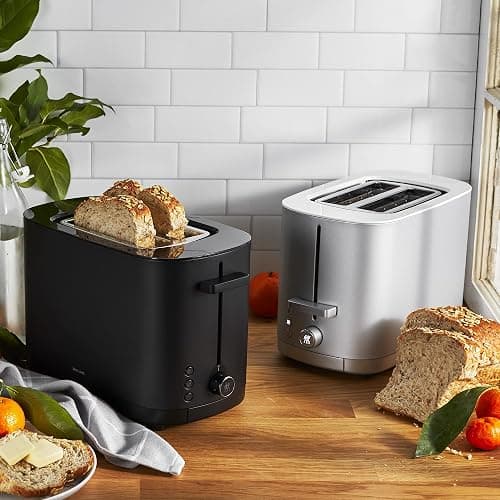 ZWILLING Enfinigy, 2-Slice Toaster, Extra Wide 1.5" Slots for Bagels and Toast, Silver thumbnail 8