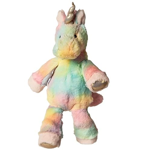 Mary Meyer Stuffed Animal Marshmallow Zoo Plush Soft Toy, 13-Inches, Fro-Yo Unicorn - Image 1