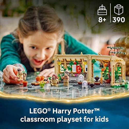 LEGO Harry Potter Hogwarts Castle: Herbology Class Kids Toy - Building and Learning Toy for Pretend Play - Harry Potter Collectible for Boys and Girls, Ages 8+ - Birthday Gift Idea - 76445 thumbnail 2