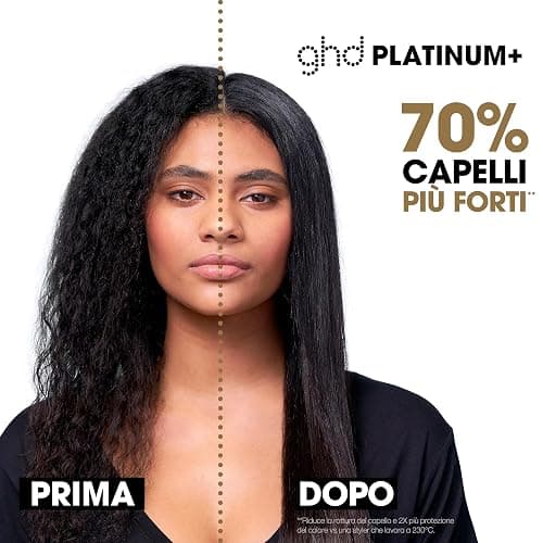 ghd Platinum+ Piastra & Styler Professionale Bianca – Capelli Più Forti, Maggiore Lucentezza, Protezione del Colore – Per Tutti i Tipi di Capelli thumbnail 3