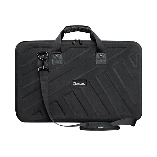 RAYMACE Hard EVA DJ Controller Case,Fits Pioneer DDJ SR,SR2,DDJ-REV1,Denon MC4000,Numark NVII,Mixtrack Pro 3,NV Platinum,Hercules Inpulse 500,Protective Travel Storage Bag(22.8x14.6x3.5Inch) - Image 1