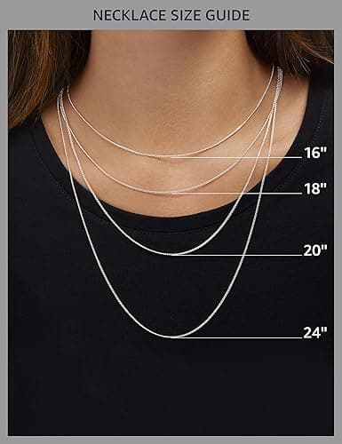 Amazon Collection Genuine or Created Gemstone Birthstone Flower Pendant Necklace with Chain in Sterling Silver, 18" thumbnail 6