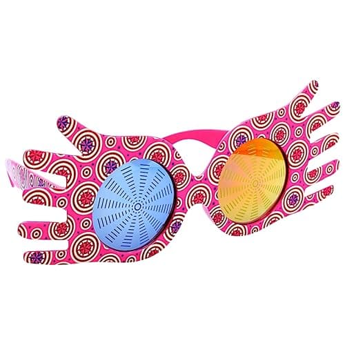 Sun-Staches Luna Lovegood Spectrespecs Harry Potter Costume Sunglasses | Official Wizarding World Luna Lovegood Sunglasses, 100% UV, Lightweight, Costume Ready | Adult or Child Size - Image 1