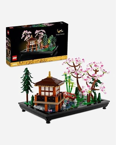 LEGO Icons Tranquil Garden Building Set - Detailed Japanese Zen Garden DIY Kit for Adults, Ages 18+ - Gift for Birthday - Building Block Set for Home Decor - 10315 thumbnail 7