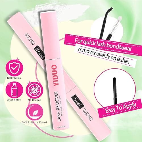 YIDUO Lashes Clusters Kit 1846Pcs Bulk Packs Volume False Eyelash Extensions D Curl Wispy Individual Eyelashes, Volume Studio Effect, Wholesale Large Pack with Glue&Seal|Tweezers|Removers|Cleanser thumbnail 7