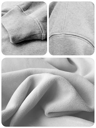 Womens Oversized Hoodies Fleece Loose Hooded Sweatshirt Fall Winter Outfits 2025 Trendy Clothes thumbnail 3