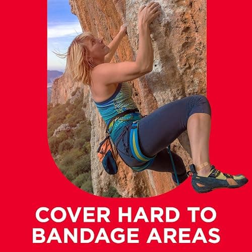 Band-Aid Brand Sterile Flexible Fabric Adhesive Bandages, Comfortable Flexible Protection & Wound Care for Minor Cuts & Scrapes, Pad Designed to Cushion Painful Wounds, One Size, 100 ct thumbnail 7