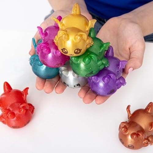 Aphmau MeeMeow Mystery Squishy Figures; Series 4 – Dragons, Blind Box, 1 of 8 Possible Dragon MeeMeows, Official Aphmau Merch thumbnail 2