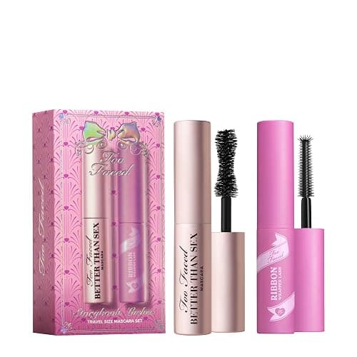 Too Faced Storybook Lashes Travel Size Mascara Set | Better Than Sex + Ribbon Wrapped Lash Tubing Mini Mascara Gift Set - Image 1