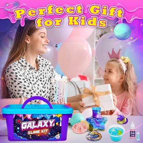 Hapikids Ice Cream Slime Set, Gift for Girls 6-12 Years thumbnail 7