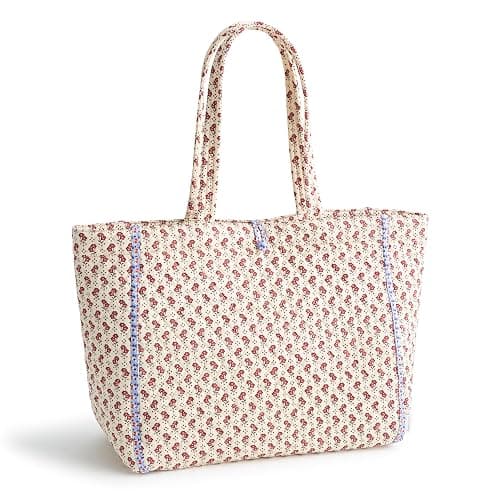 Vera Bradley Premium Cotton Hathaway Tote Bag - Image 1