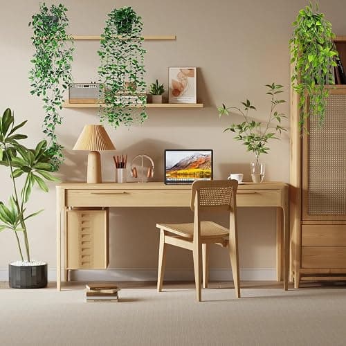 alwaiiz 3 Pièces Plante Artificielle Tombante avec Pot, Fausse Plante Tombante, Décoration végétale Verte Convient pour Chambres, Balcons, Jardins et Mariages thumbnail 6
