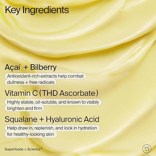 Youth To The People Superberry Hydrate + Glow Dream Mask - Hyaluronic Acid, Squalane, Vitamin C, Face Moisturizer + Overnight Facial, Non-Greasy, Plumps, Brightens, Evens Tone, For Dry + Dull Skin thumbnail 6