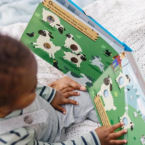 Melissa & Doug Poke-a-Dot! Old MacDonald’s Farm, Interactive Children's Board Book with Buttons to Pop, Educational Sensory Toy for Toddlers & Preschoolers Ages 3+ - FSC Certified thumbnail 2
