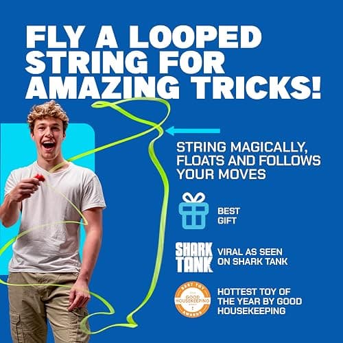 ZipString Original - As Seen on Shark Tank - Classic Rope Launcher Toy, Perfect for Kids & Adults - Fly a String Loop in The Air for Endless Tricks & Fun, Wonderment Awaits, Vivacious Violet thumbnail 2