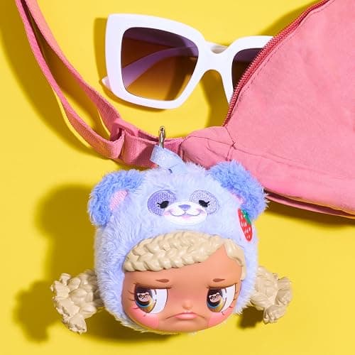 HAPPY HAUL Sour Pouts Paw-ty Crashers Vinyl Plush Clip-Ons, Vinyl-Faced Plush Clip-On Blind Box Collectible Toy, Short-Run Drop, 3-Inch Stuffed Toy, Ages 8 and up thumbnail 2