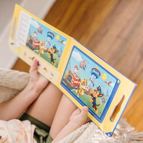 Melissa & Doug PAW Patrol Take-Along Magnetic Jigsaw Puzzles (2 15-Piece Puzzles) - FSC Certified thumbnail 2