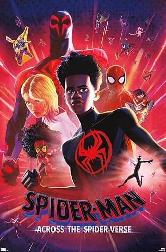 Marvel Spider-Man: Across The Spider-Verse - Static One Sheet Wall Poster, 34L" x 22.4W", Unframed Version - Image 1