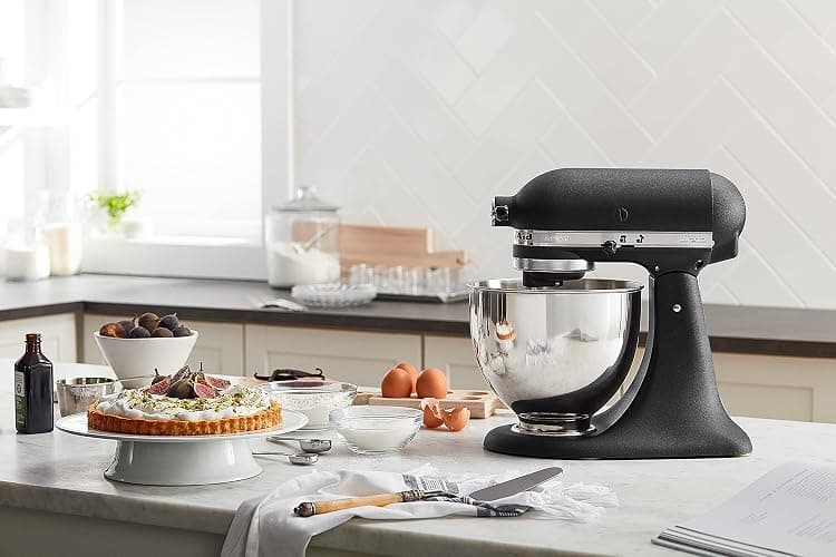 KitchenAid Artisan Series 5 Quart Tilt Head Stand Mixer with Pouring Shield KSM150PS, Cast Iron thumbnail 2
