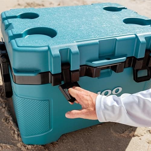 Igloo Trailmate 52Qt Wheeled Cooler, Insulated Hard Shell Ice Chest, Bone thumbnail 10