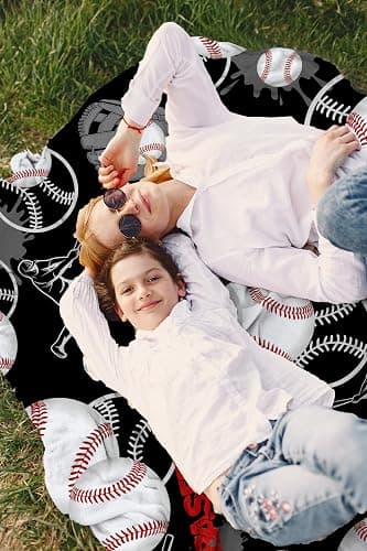 HUGTAIL Baseball Gifts for Boys，Baseball Blanket ，Baseball Team Gifts，Baseball Coach Gifts，Baseball Blanket Gifts，Baseball Team Baseball Lover Gifts for Kids Teens Adults 50"x40" thumbnail 6
