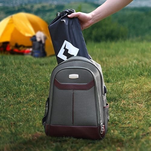 VILLEY Folding Camping Table, Portable Camp Table, Ultralight Aluminum Compact Side Table, Foldable Lightweight Table with Carry Bag for Outdoor Cooking, Picnic, Beach, Travel, Indoor-Green-Medium | Lightweight & Portable, Aluminum Folding Table with Carry Bag for Camping, Outdoor Cooking, Beach, Picnic, Boat & Travel thumbnail 7