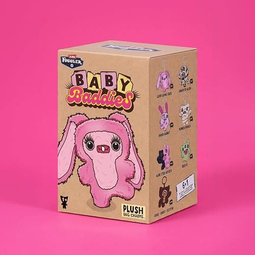 Fuggler Baby Baddies Fugg 5 Inch (6 Pack) by ZURU | Mini Funny Ugly Monster plush; signature teeth; soft & huggable; multipack; for fans & collectors; gift for tweens & teens thumbnail 3