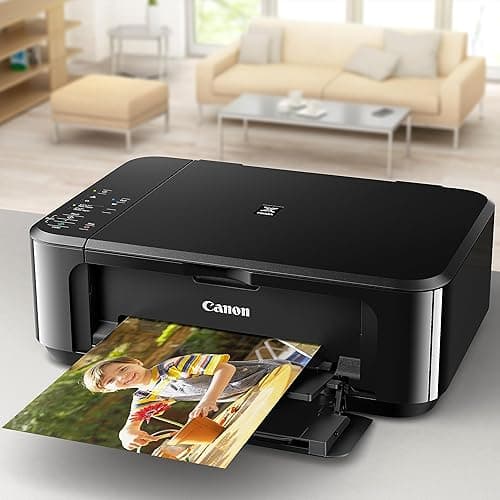 Canon Pixma MG3620 Wireless All-in-One Color Inkjet Printer with Mobile and Tablet Printing, Black - Black - Printer thumbnail 6