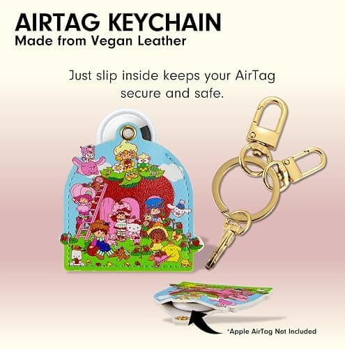 Sonix x Sanrio Keychain Case Compatible with Apple AirTag | Protective AirTag Cover Keychain Charm | Hello Kitty & Friends x Strawberry Shortcake thumbnail 2