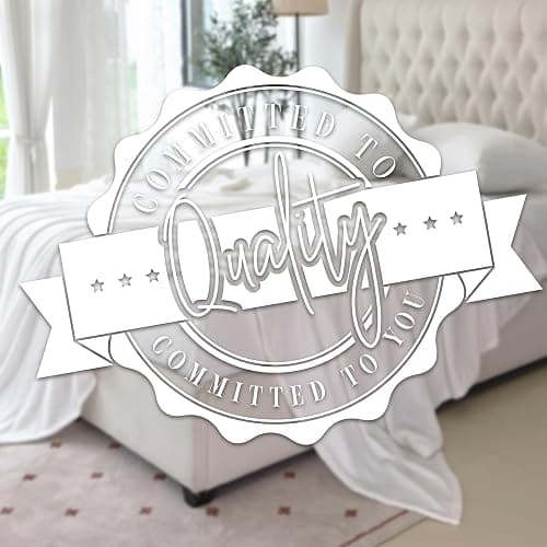 Elegant Comfort Luxuriously Soft 4-Piece Velvet Plush Flannel Sheet Set - Premium Quality - Cozy Warm, Anti-Static, Non Pilling Fuzzy Velvet Flannel Fleece Deep Pocket Sheet Set - Twin XL, White thumbnail 10
