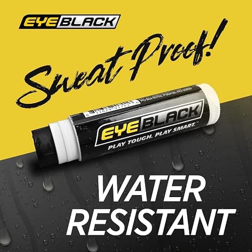 EyeBlack BattlePaint – Bright Colored Under Eye Black Grease for Pro Athletes and Super Fans – Baseball, Softball, Football – 2 Sticks thumbnail 3