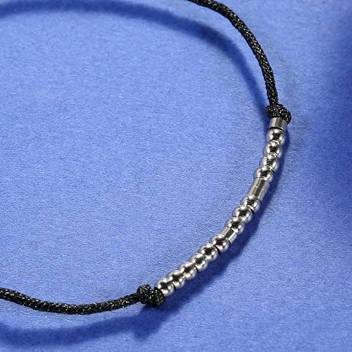 ASELFAD Morse Code Bracelets for Women, Funny Birthday Gifts, Best Friend Friendship Gifts thumbnail 3