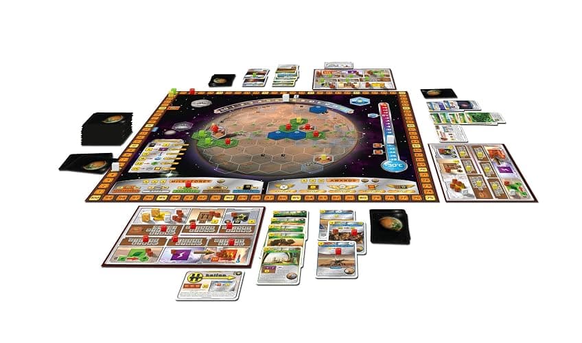 Terraforming Mars Board Game-Award Winning Strategic Space Adventure Game for Family Game Night, Competitive Play&High Replay Value-Adults, Cardboard,Teens&lovers of Board Games by Stronghold Games  - Terraforming Mars (Full Game) thumbnail 10