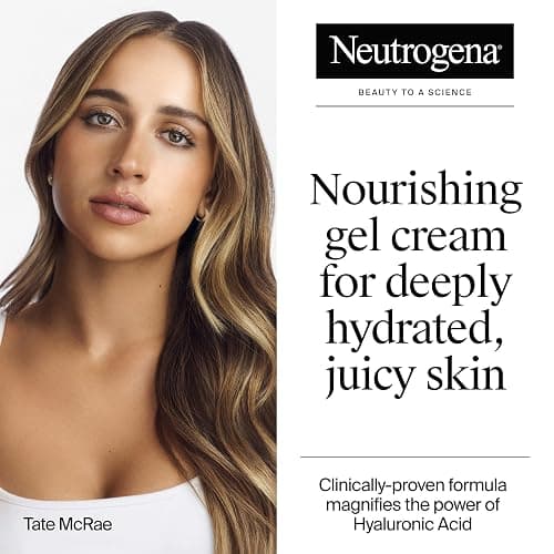 Neutrogena Hydro Boost Skincare Set, Hydro Boost Fragrance Free Gel Cream Face Moisturizer, 1.7 fl oz, & Trial Size Hydro Boost Fragrance Free Hydrating Gel Facial Cleanser, 0.5 fl oz thumbnail 2