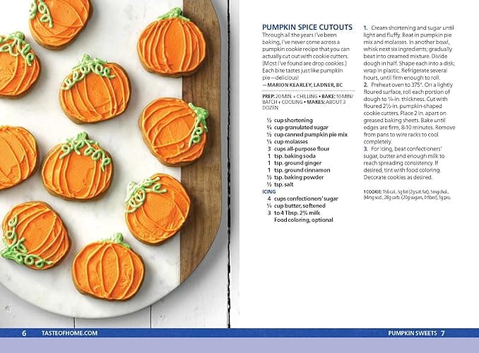 Taste of Home Pumpkin Mini Binder: 101 Fall Recipes for Desserts, Soups, and More (TOH Mini Binder) thumbnail 8
