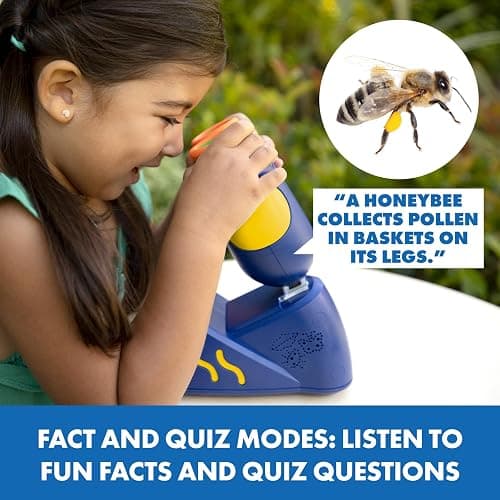 Educational Insights GeoSafari Jr. Talking Kids Microscope, Preschool STEM Toy, Featuring Bindi Irwin, Microscope for Kids, Gift for Toddlers Ages 3+ thumbnail 5