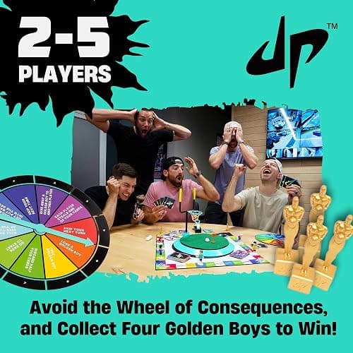 Dude Perfect Board Game, 2-5 Player Challenging and Competitive Family Board Games, Ideal Sports Board Games for Family Game Night, Ages 4 and Above thumbnail 4