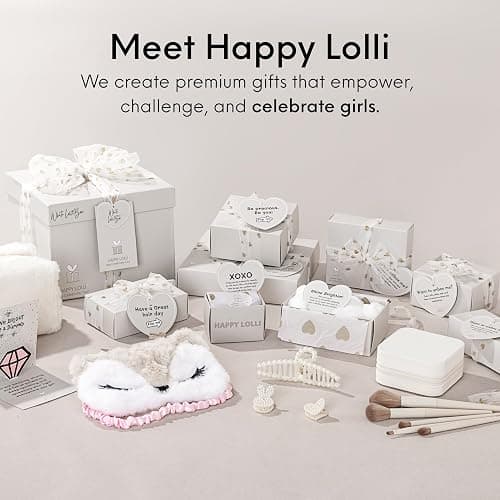 HAPPY LOLLI LolliBox Birthday Gift for Tween & Teen Girls Ages 8–15, Ready to Gift Surprise Box with Empowering Challenges thumbnail 7