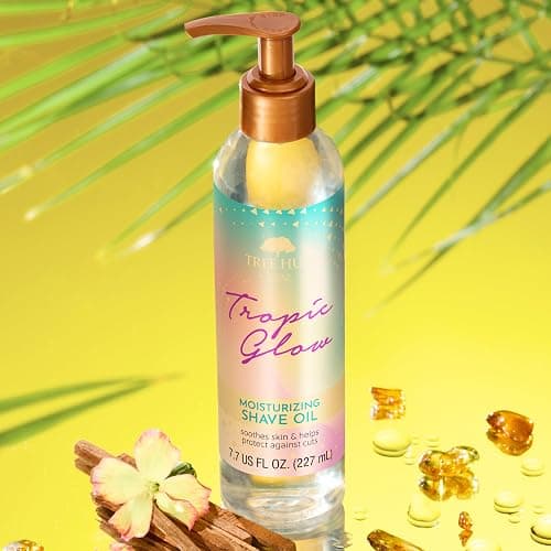 Tree Hut Tropic Glow Moisturizing Shave Oil, Hydrating Gel-to-Oil Formula for a Smooth Shave, Warm Scent, 7.7 fl oz thumbnail 4