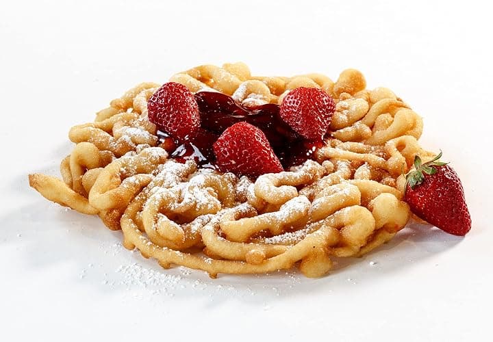 Fun Pack Foods - Carnival Funnel Cakes Deluxe Kit - Includes (2) Original Funnel Cake Mixes, Pitcher, Fry Ring & Cooking Tongs thumbnail 3
