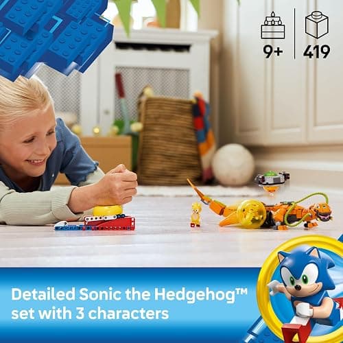 LEGO Sonic The Hedgehog Super Shadow vs. Biolizard, Gamer Gift for Boys and Girls, Fun Collectible Playset for Kids and Video Game Character Fans Who Love Action Toys 77003 thumbnail 2