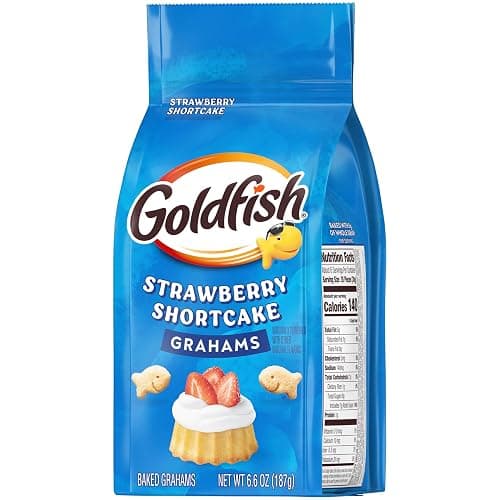 Goldfish Grahams Strawberry Shortcake Flavored Baked Snack Crackers, 6.6 Oz Bag thumbnail 6