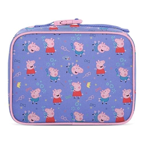 Simple Modern Peppa Pig Kids Lunch Box & Insulated Lunch Bag for School | Hadley Cute Lunch Box for Girls, Boys, Toddlers | Fits Bento Box, Lunch Containers | Small Lunch Bag | Peppa Pig Bubbles thumbnail 3