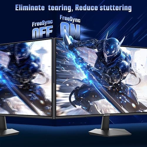 SANSUI 24 Inch Curved 160Hz Gaming Monitor,1500R Curved Gaming Monitor FHD 1080P Computer Monitor,MPRT 1ms Fast VA Display,Freesync,HDR,3000:1, HDMI2.0,DP1.4, VESA Support(ES-G24C1L HDMI Cable Incl.) thumbnail 4