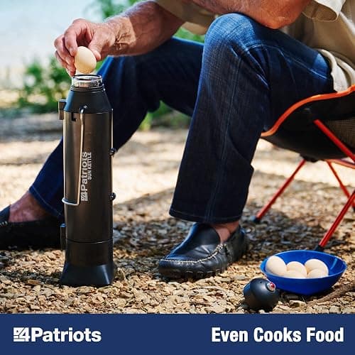 4Patriots Sun Kettle: Portable Solar Water Heater For Hunting & Emergencies - 16.9 oz Capacity thumbnail 2