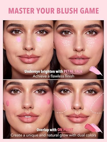 SHEGLAM Color Bloom Liquid Blush Makeup for Cheeks Matte Finish - On Point thumbnail 4